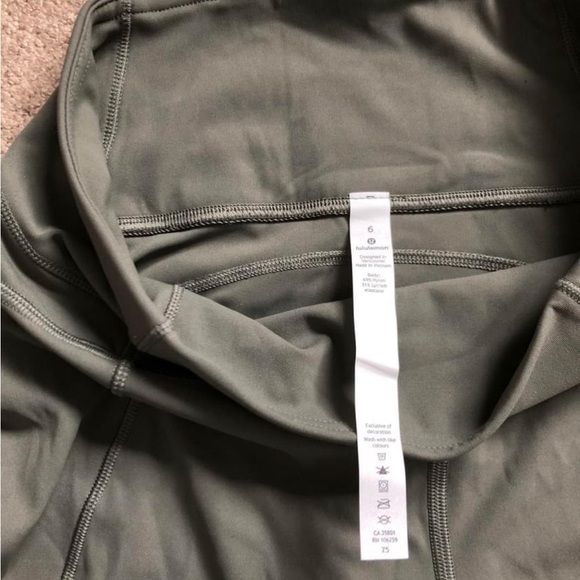 Lululemon green groove flare pants - Picture 2 of 4